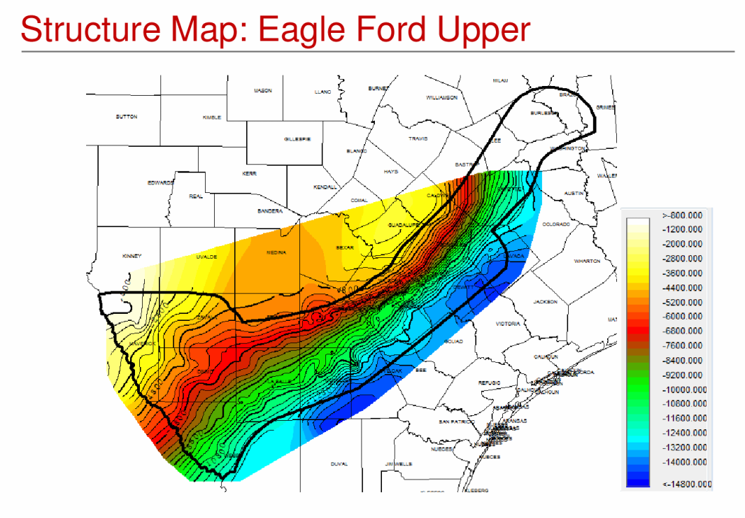 Eagle Ford Shale Map
