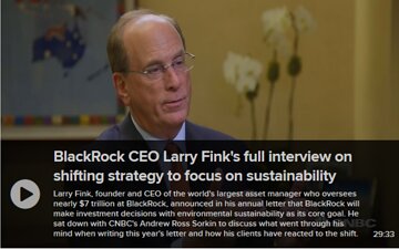 BlackRock CEO: $7 Trillion Dollars, Bullish on Natural Gas