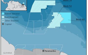 Statoil Expands Presence Offshore Suriname; Two New Exploration Licenses