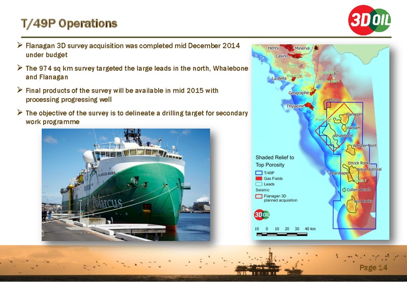 April 2015 Investor Presentation – 3d Oil Limited – slide 13