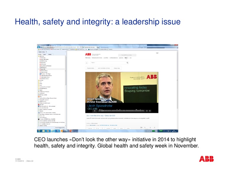 Exane 2nd SRI Conference – Abb Oil Company Inc – slide 22
