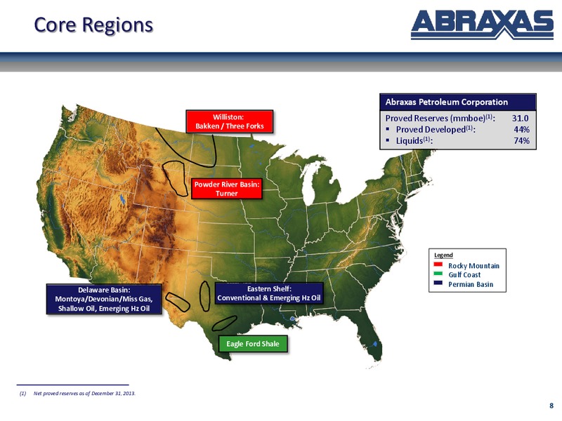 October 2014 Corporate Update – Abraxas Petroleum Corp. – slide 7