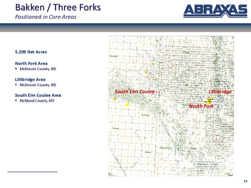 May 2015 Investor Presentation – Abraxas Petroleum Corp. – slide 12
