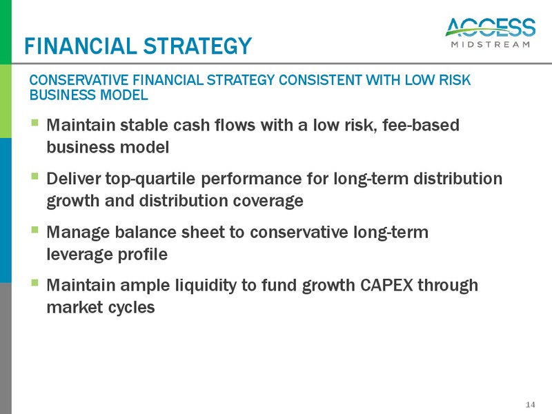 Investor and Analyst Day 2014 – Access Midstream Partners, L.P. – slide 13