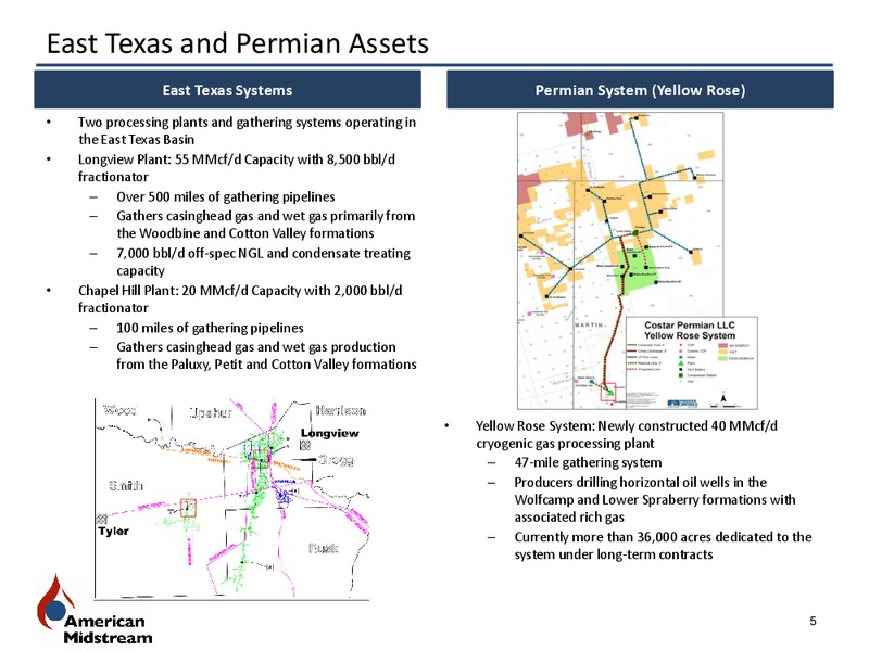 COSTAR MIDSTREAM ACQUISITION OVERVIEW – American Midstream Partners Lp – slide 4