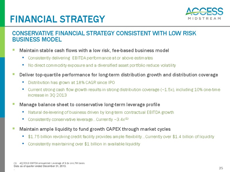 February 2014 Investor Presentation – Access Midstream Partners, L.P. – slide 24