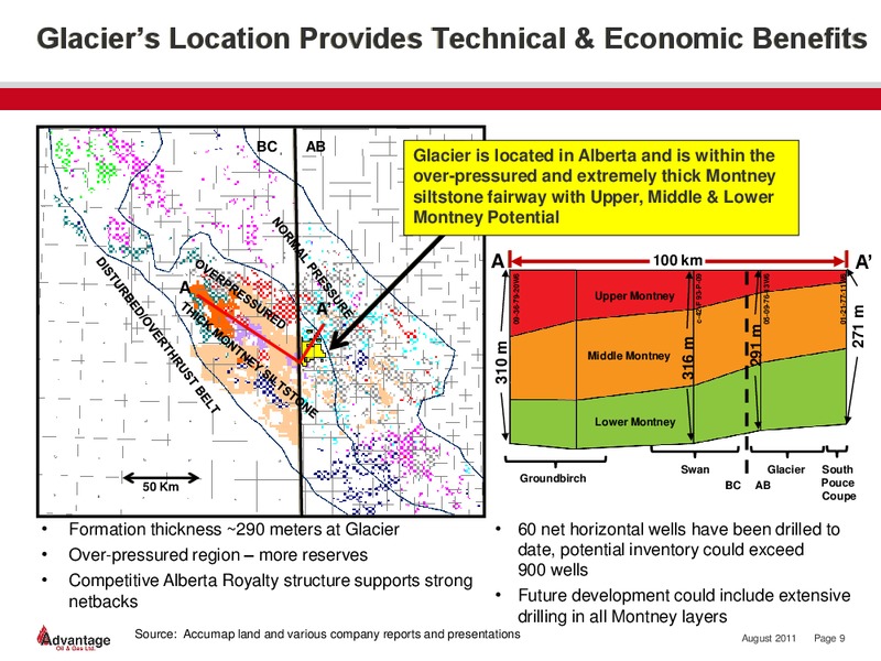 Enercoms The Oil and Gas Conference – Advantage Oil & Gas Ltd. – slide 9