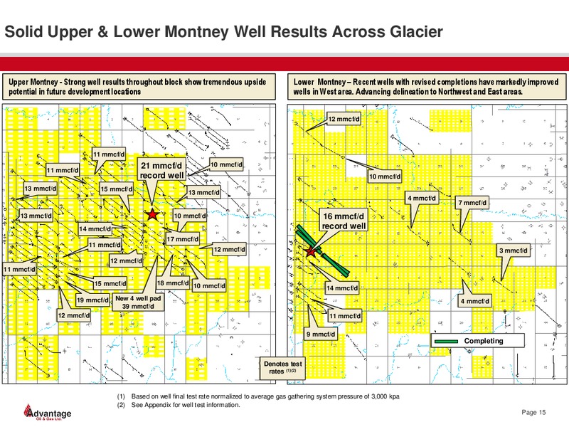 August 2014 Investor Presentation – Advantage Oil & Gas Ltd. – slide 15
