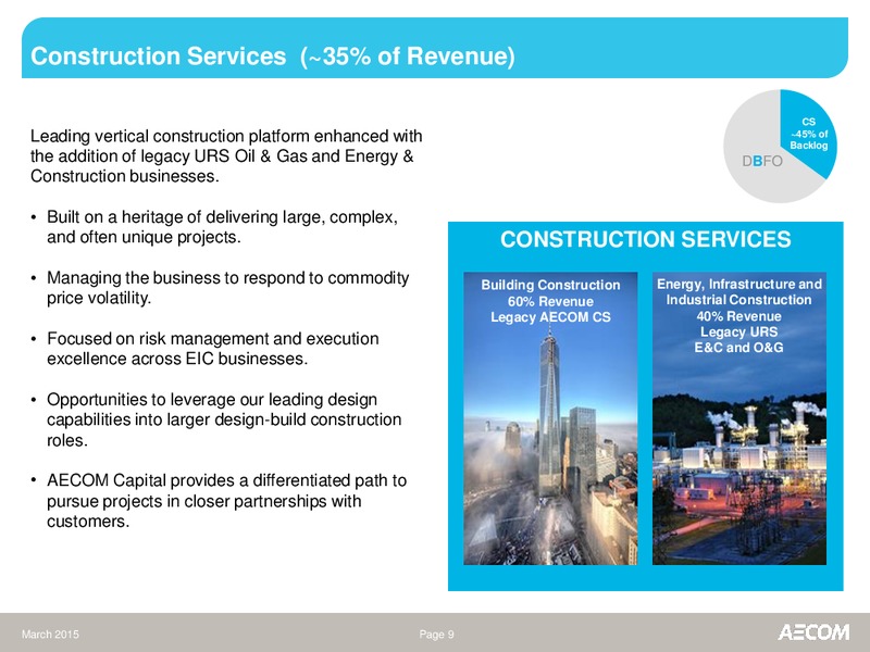 March 2015 Investor Presentation – Aecom – slide 8