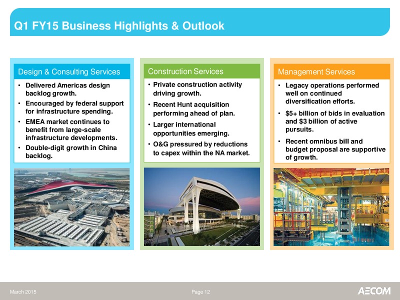March 2015 Investor Presentation – Aecom – slide 11