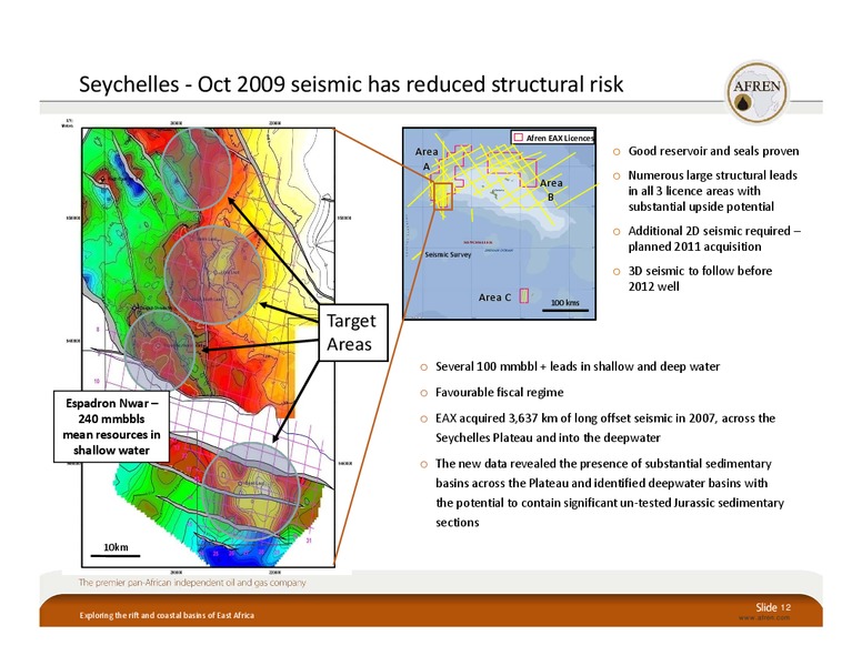 East Africa EP Conference – Afren Plc – slide 11