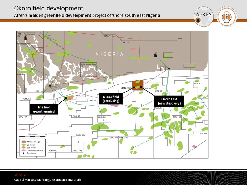 January 2012 Investor Presentation – Afren Plc – slide 19