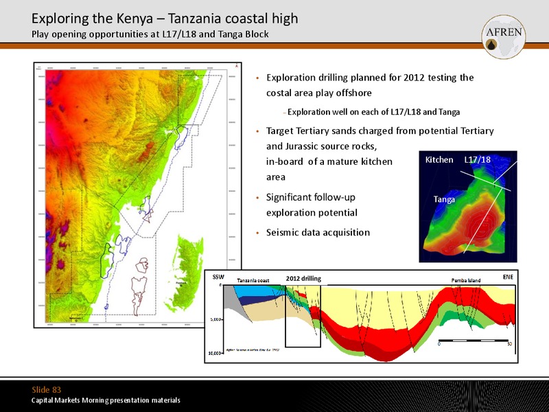 January 2012 Investor Presentation – Afren Plc – slide 82