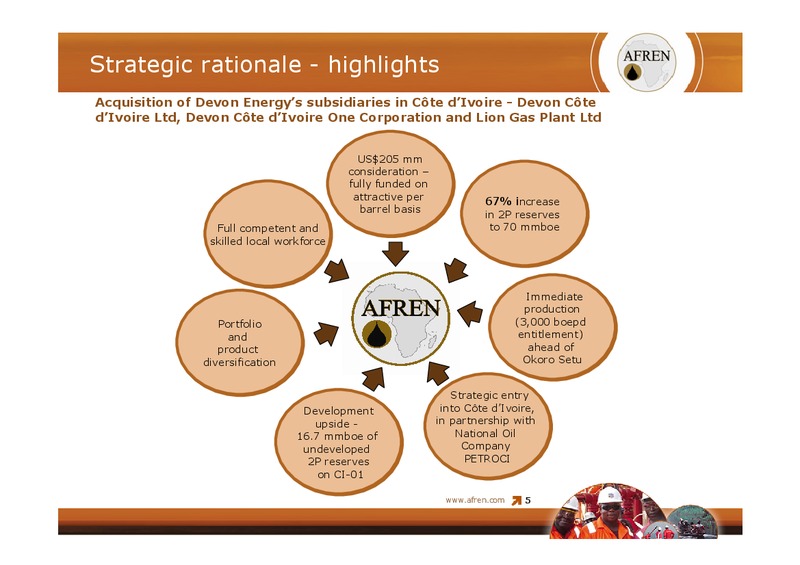 March 2008 Investor Presentation – Afren Plc – slide 4