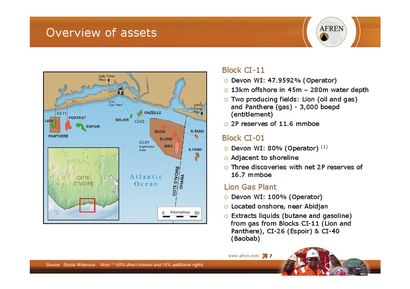 March 2008 Investor Presentation – Afren Plc – slide 6