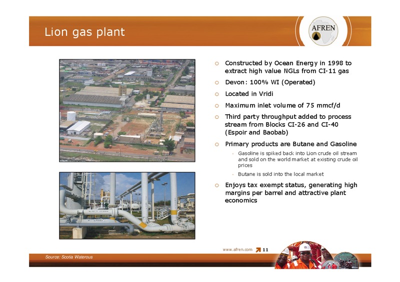March 2008 Investor Presentation – Afren Plc – slide 10