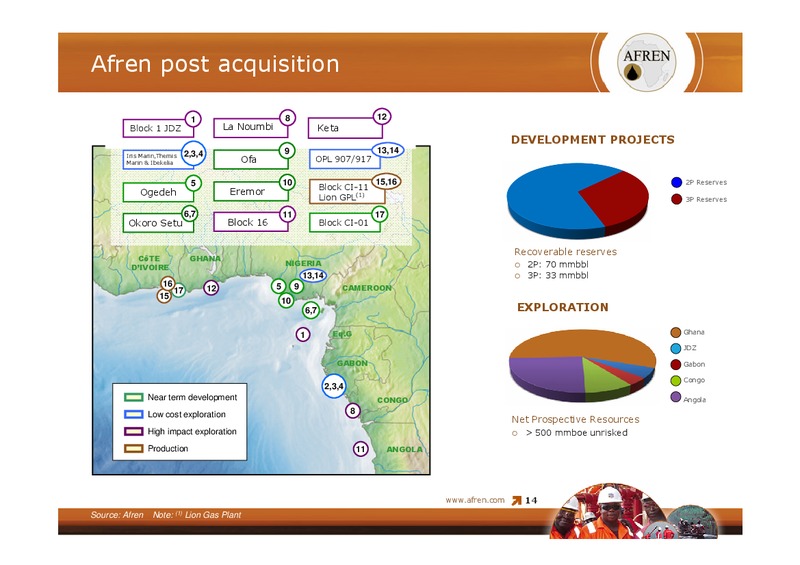 March 2008 Investor Presentation – Afren Plc – slide 13