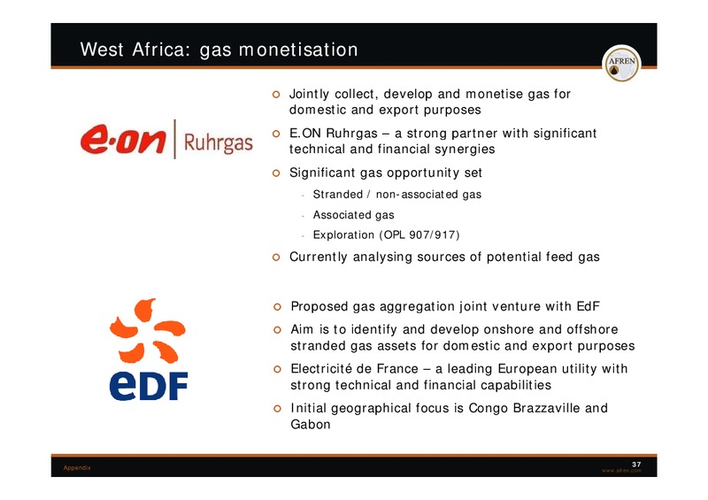 European Mid Cap Oil Conference – Afren Plc – slide 36