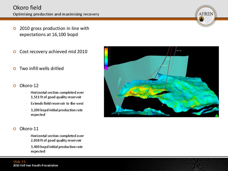 2010 Full Year Results – Afren Plc – slide 18