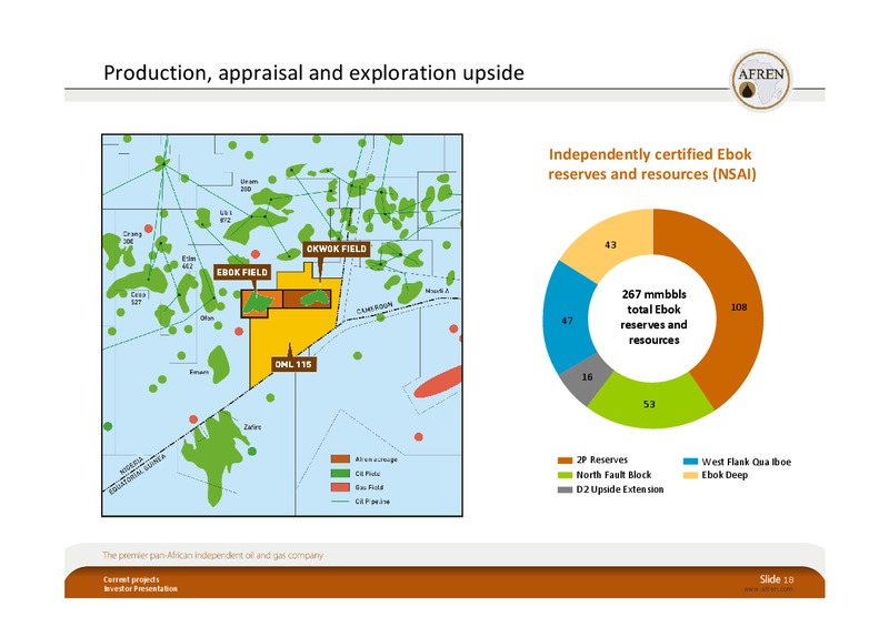 BAML London EP Conference 2010 – Afren Plc – slide 17