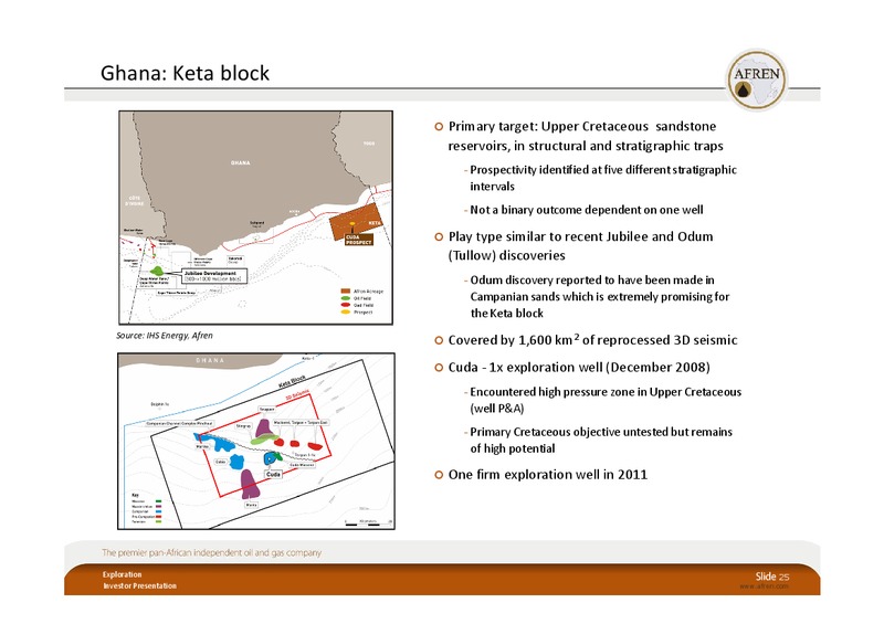 BAML London EP Conference 2010 – Afren Plc – slide 24