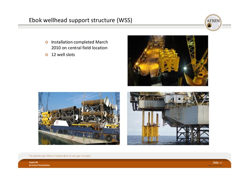 BAML London EP Conference 2010 – Afren Plc – slide 36