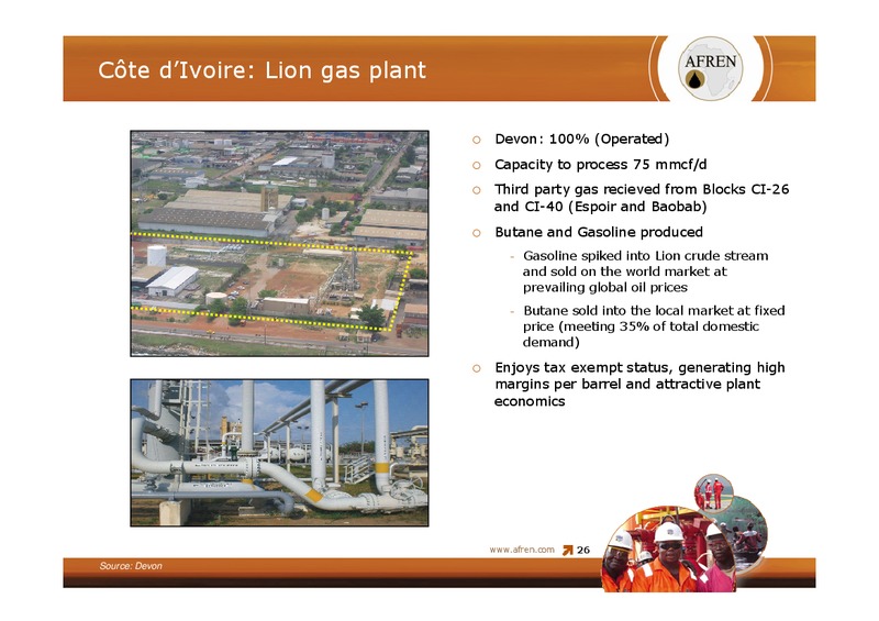Credit Suisse London Oil and Gas Conference – Afren Plc – slide 25