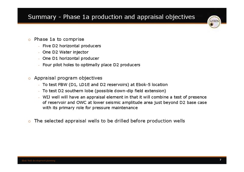 Ebok Capital Markets Presentation – Afren Plc – slide 42
