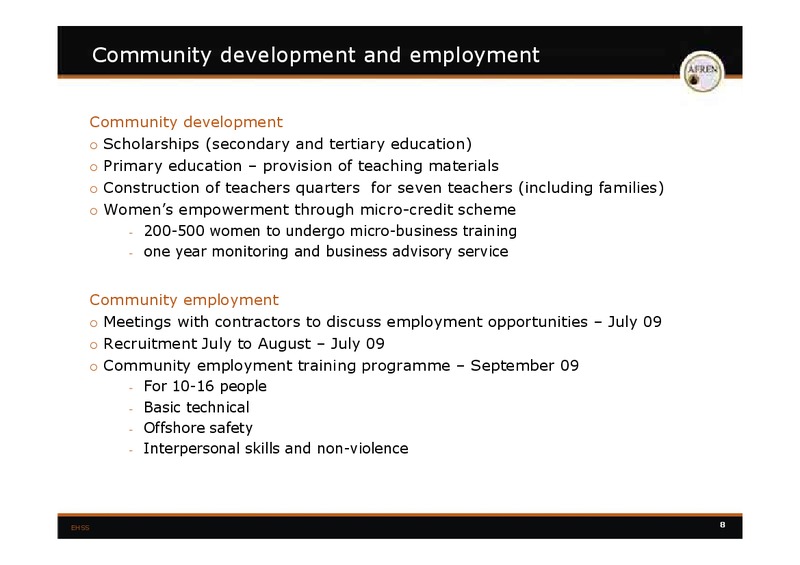 Ebok Capital Markets Presentation – Afren Plc – slide 75