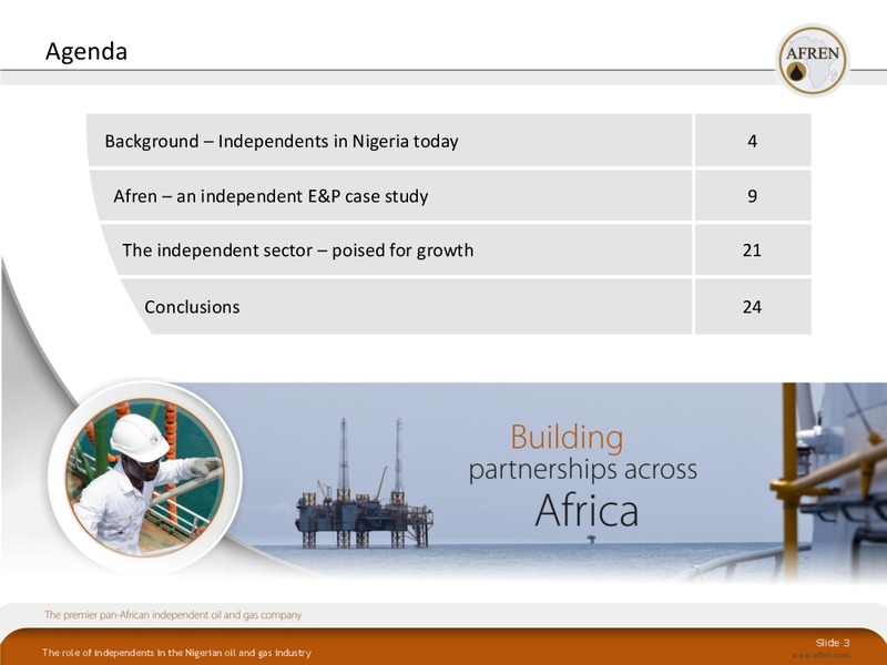 October 2010 Investor Presentation – Afren Plc – slide 2