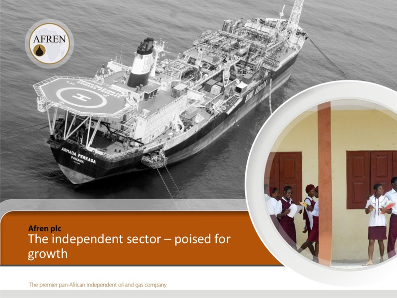 October 2010 Investor Presentation – Afren Plc – slide 20