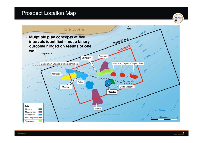 November 2009 Investor Presentation – Afren Plc – slide 73