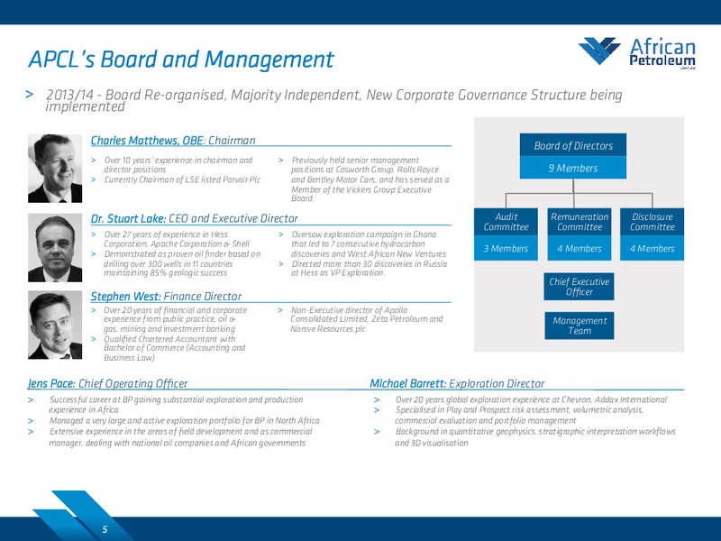 COMPANY PRESENTATION: NATURAL RESOURCES FORUM – African Petroleum – slide 4