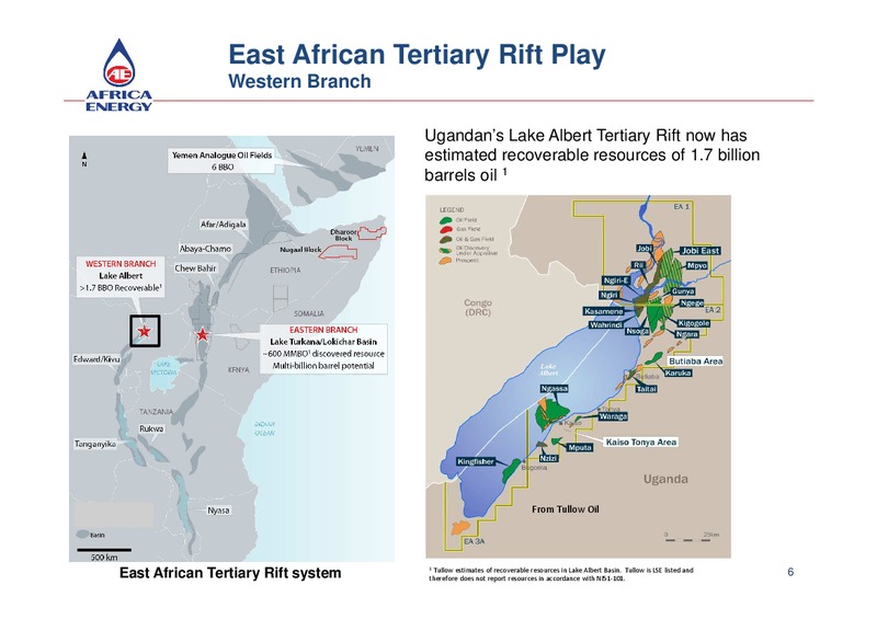 Africa Energy: New Focus New People – Africa Energy – slide 6