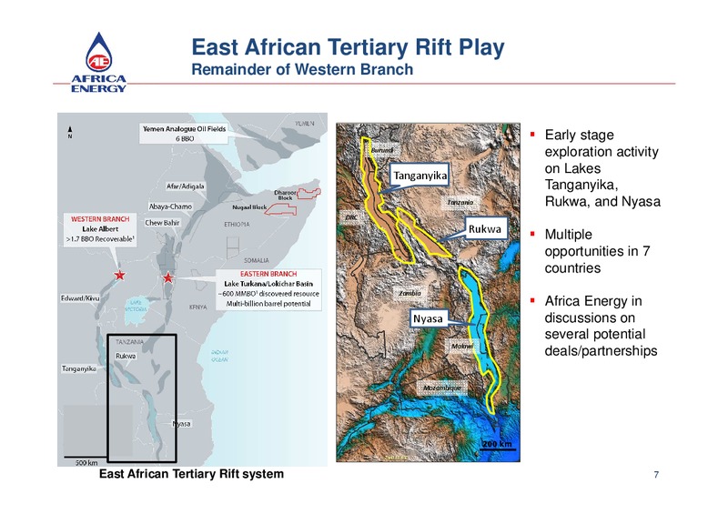 Africa Energy: New Focus New People – Africa Energy – slide 7