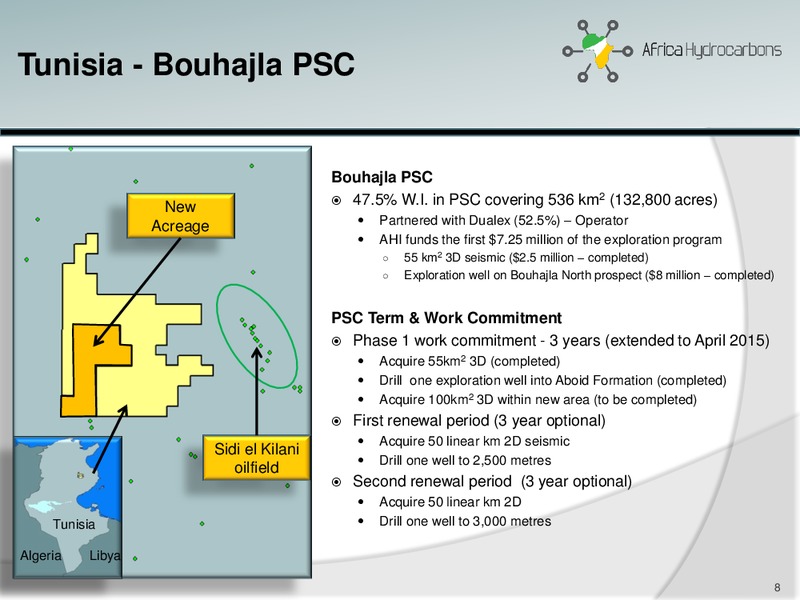 April 2014 Investor Presentation – Africa Hydrocarbons Inc. – slide 7