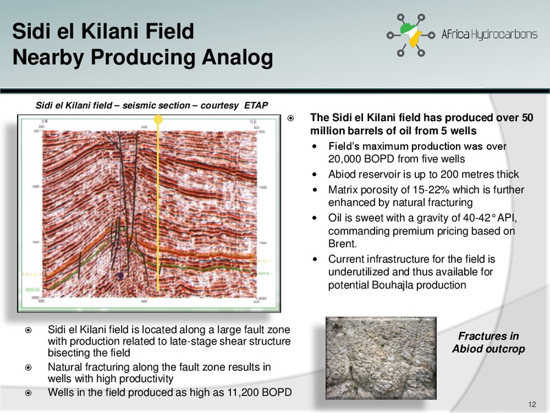 April 2014 Investor Presentation – Africa Hydrocarbons Inc. – slide 11