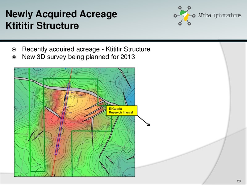 August 2014 Investor Presentation – Africa Hydrocarbons Inc. – slide 19