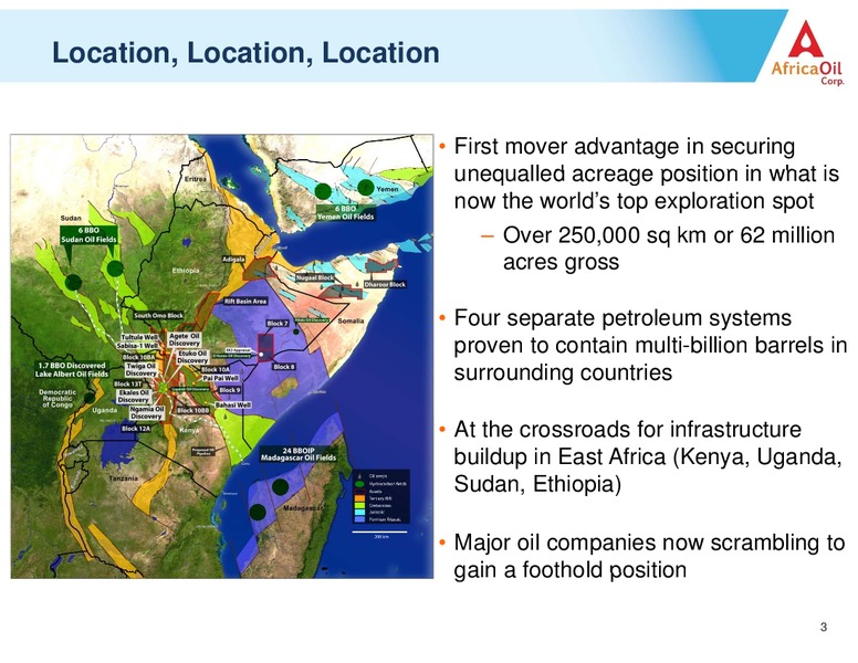SEB NORDIC SEMINAR COPENHAGEN – Africa Oil Corp. – slide 3