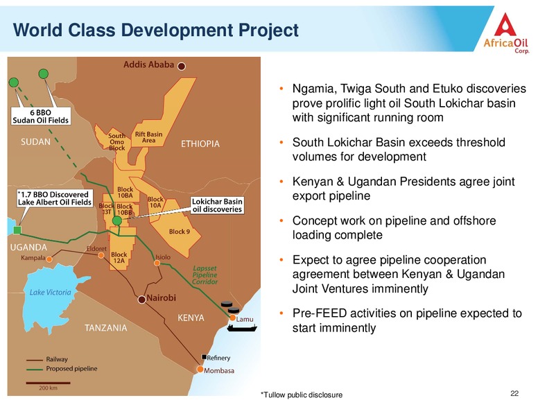 SEB NORDIC SEMINAR COPENHAGEN – Africa Oil Corp. – slide 22