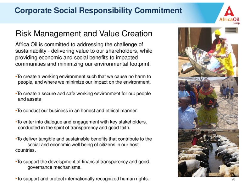 SEB NORDIC SEMINAR COPENHAGEN – Africa Oil Corp. – slide 26