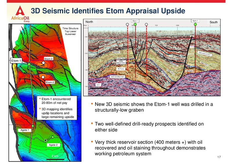 March 2015 Investor Presentation – Africa Oil Corp. – slide 17