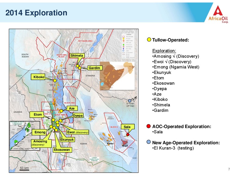 CORPORATE PRESENTATION – Africa Oil Corp. – slide 7