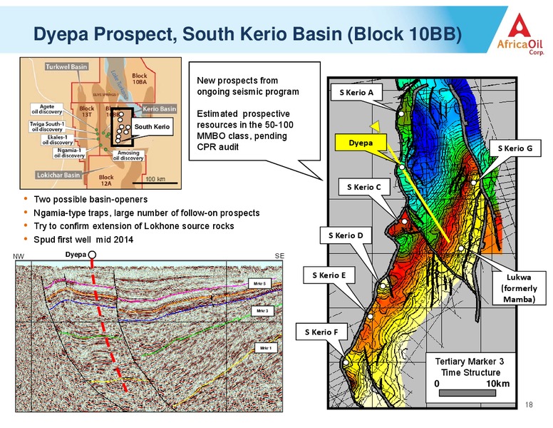 CORPORATE PRESENTATION – Africa Oil Corp. – slide 18