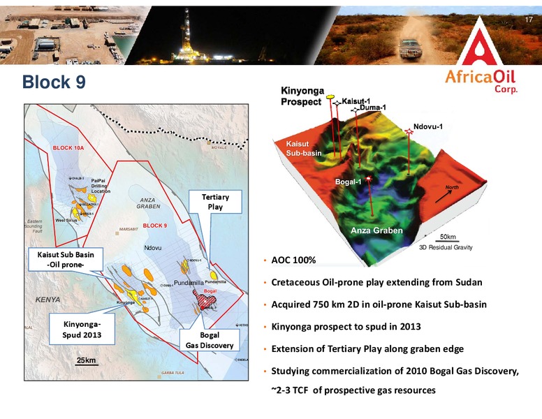 MAY 2012 CORPORATE PRESENTATION – Africa Oil Corp. – slide 17