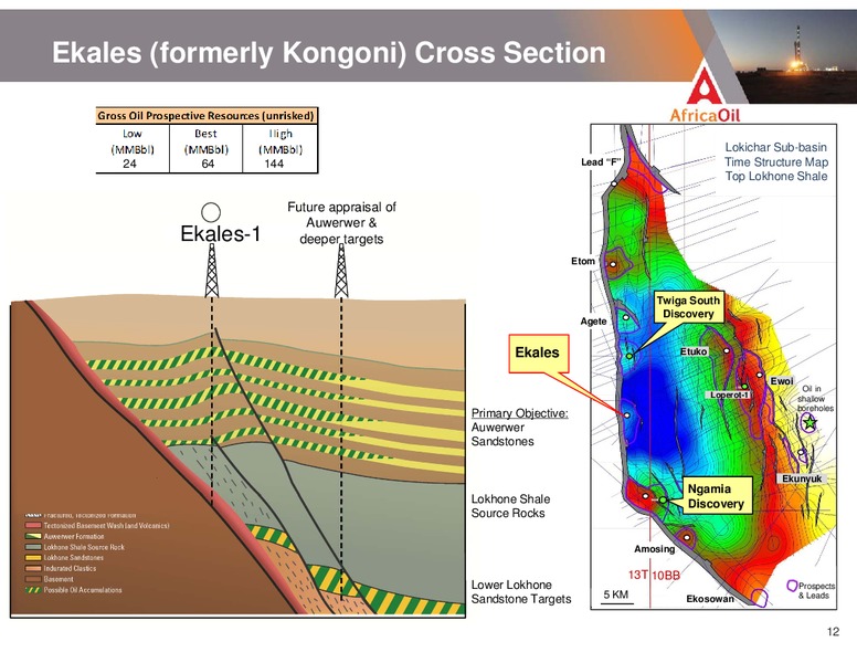 CORPORATE PRESENTATION – Africa Oil Corp. – slide 12