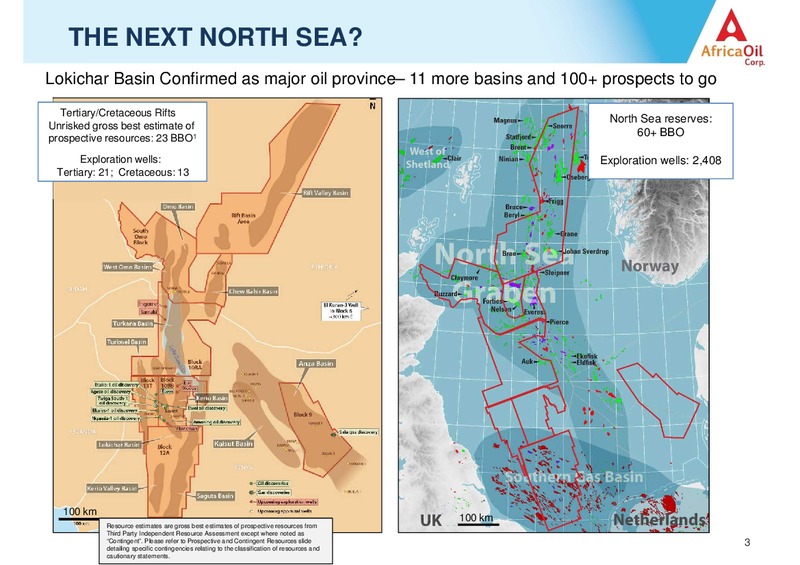 September 2014 Investor Presentation – Africa Oil Corp. – slide 3