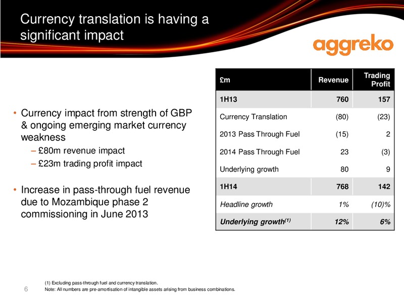 Interim results – Aggreko Plc – slide 6