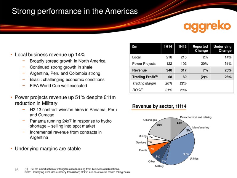 Interim results – Aggreko Plc – slide 16