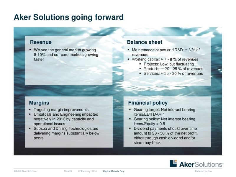 Strategic Overview – Aker Solutions – slide 29